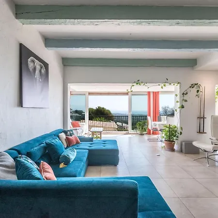 Holiday home Paloma - Great Location - Sea View - Alps Antibes
